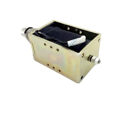 1U578 DC 12V 24V Δυνατό ανοικτό πλαίσιο σπρώξτε τράβηξε γραμμικό σολενοειδές με 10mm εγκεφαλικό