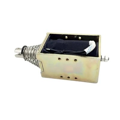 1U578 DC 12V 24V Δυνατό ανοικτό πλαίσιο σπρώξτε τράβηξε γραμμικό σολενοειδές με 10mm εγκεφαλικό