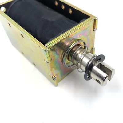 1U578 DC 12V 24V Δυνατό ανοικτό πλαίσιο σπρώξτε τράβηξε γραμμικό σολενοειδές με 10mm εγκεφαλικό