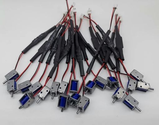 Αποδεκτό OEM/ODM Ηλεκτρομαγνήτης DC 0415-2 5V 6V 12V 24V 3mm Διαδρομή Μίνι Πιέσεως-Έλξεως
