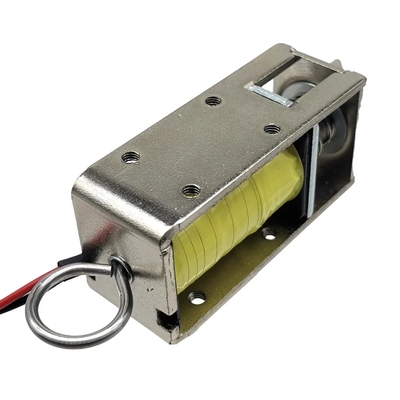U1054-1g 5V 12V 24V DC Κανονικά Κλειδωμένο Μίνι Ανοιχτό Πλαίσιο Πιεζόμενο Συρτάρι Σολανοειδές Κλείδωμα Ντουλαπιού