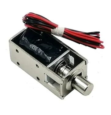1054-4b DC 12/24 Volt Μίνι Σοληνοειδής Κλειδαριά Push Pull Κανονικά Κλειστή για Ντουλάπι
