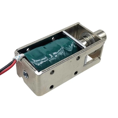 1054-4b DC 12/24 Volt Μίνι Σοληνοειδής Κλειδαριά Push Pull Κανονικά Κλειστή για Ντουλάπι